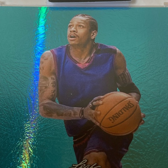 Allen Iverson Leaf Electrum Basketball Card